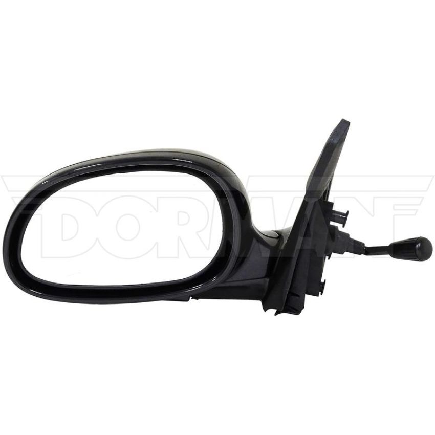 DORMAN 955-141 Side View Mirror - Left, Manual Remote Black