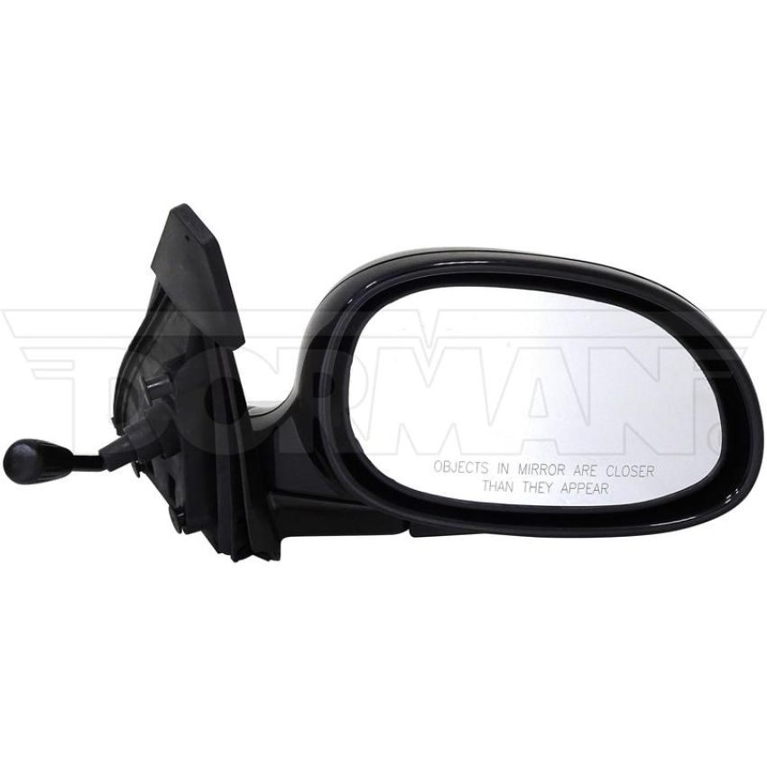 DORMAN 955-142 Side View Mirror - Right, Manual Remote Black