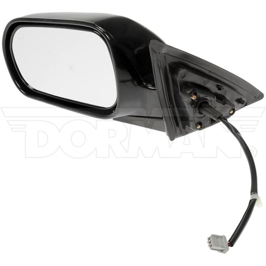 DORMAN 955-158 Side View Mirror - Left, Power, Black, Non-Heated, Folding