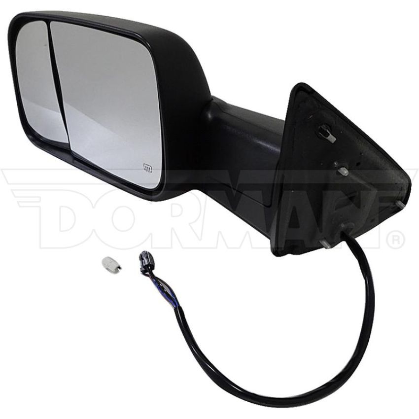 DORMAN 955-1676 Power Towing Mirror Flip Up, Folding, Black