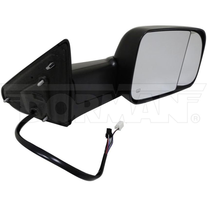 DORMAN 955-1677 Power Towing Mirror Flip Up, Folding, Black
