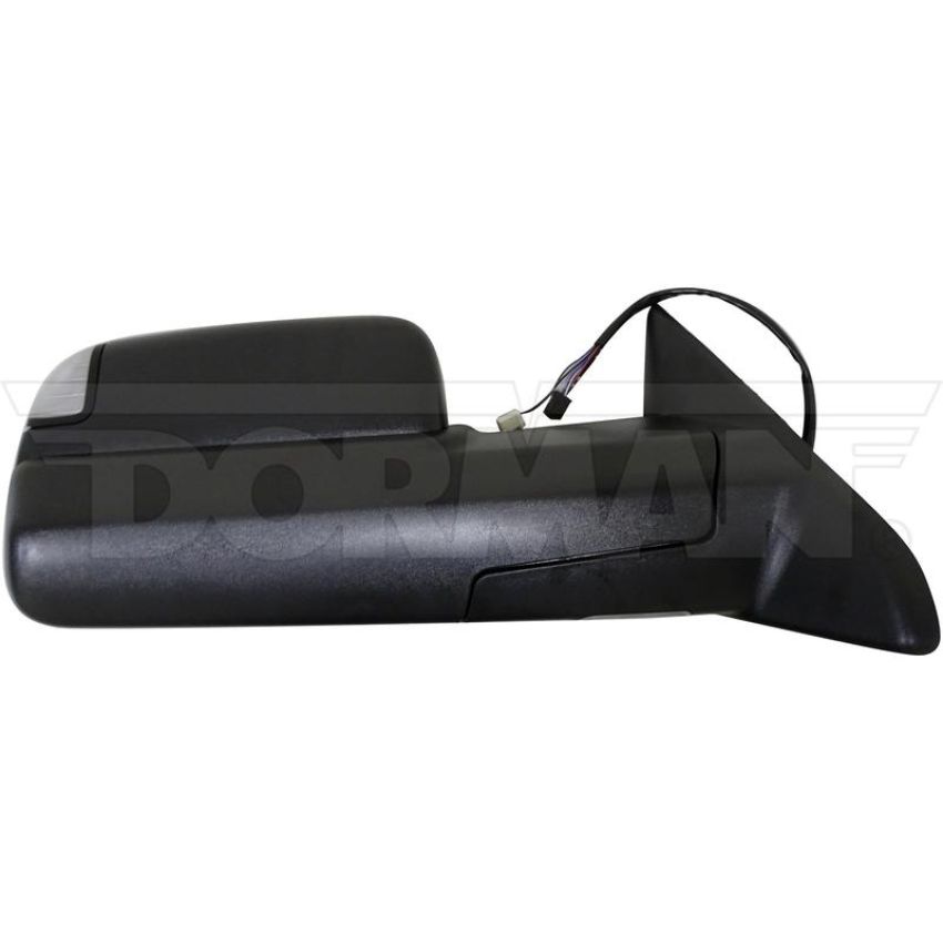 DORMAN 955-1677 Power Towing Mirror Flip Up, Folding, Black