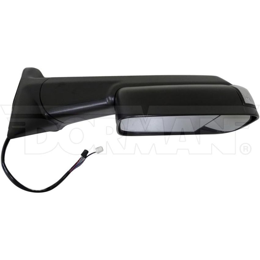 DORMAN 955-1677 Power Towing Mirror Flip Up, Folding, Black