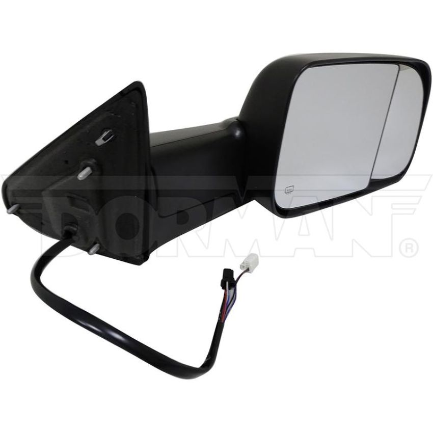 DORMAN 955-1677 Power Towing Mirror Flip Up, Folding, Black