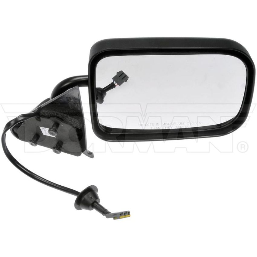 DORMAN 955-2000 Side View Mirror- Right, Power, Textured Black
