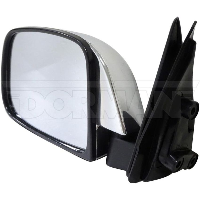 DORMAN 955-210 Side View Mirror - Left, Manual, Window Mount, Without Vent, Chrome