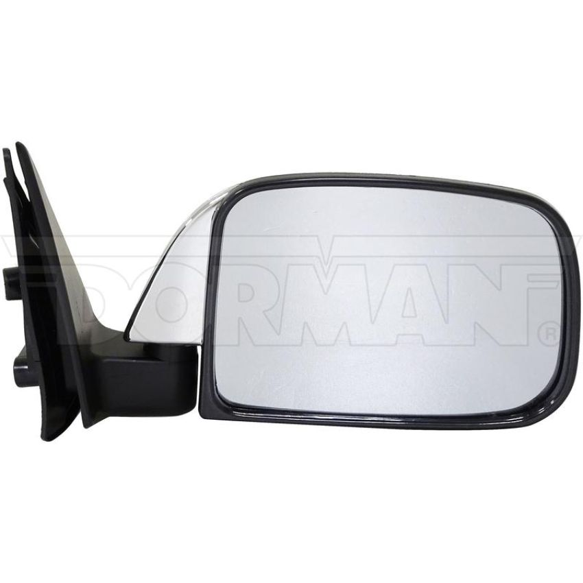 DORMAN 955-211 Side View Mirror - Right, Manual, Window Mount, Without Vent, Chrome