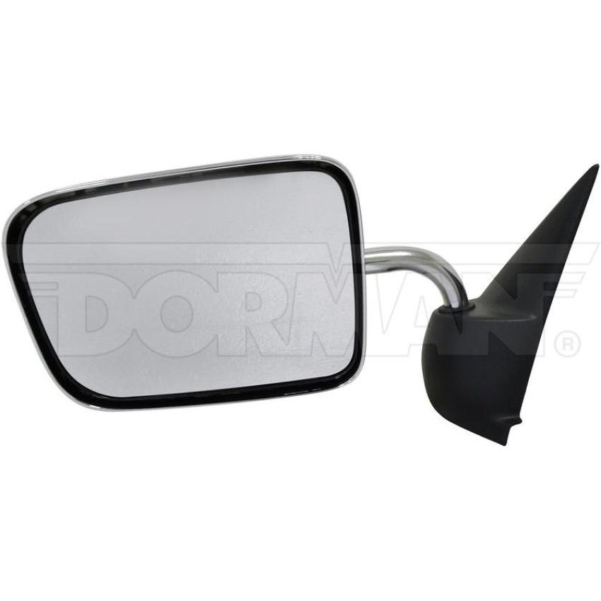 DORMAN 955-221 Side View Mirror - Left, Manual, Chrome and Black