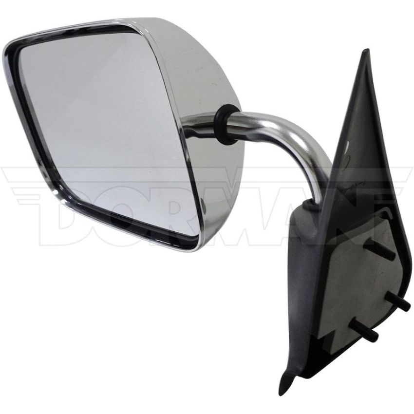 DORMAN 955-221 Side View Mirror - Left, Manual, Chrome and Black