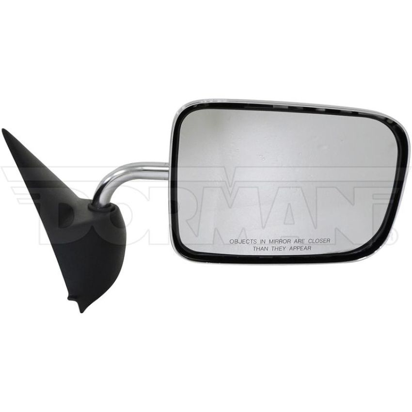 DORMAN 955-222 Side View Mirror - Right, Manual, Chrome and Black