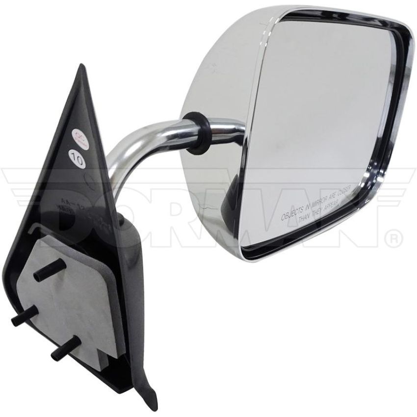 DORMAN 955-222 Side View Mirror - Right, Manual, Chrome and Black