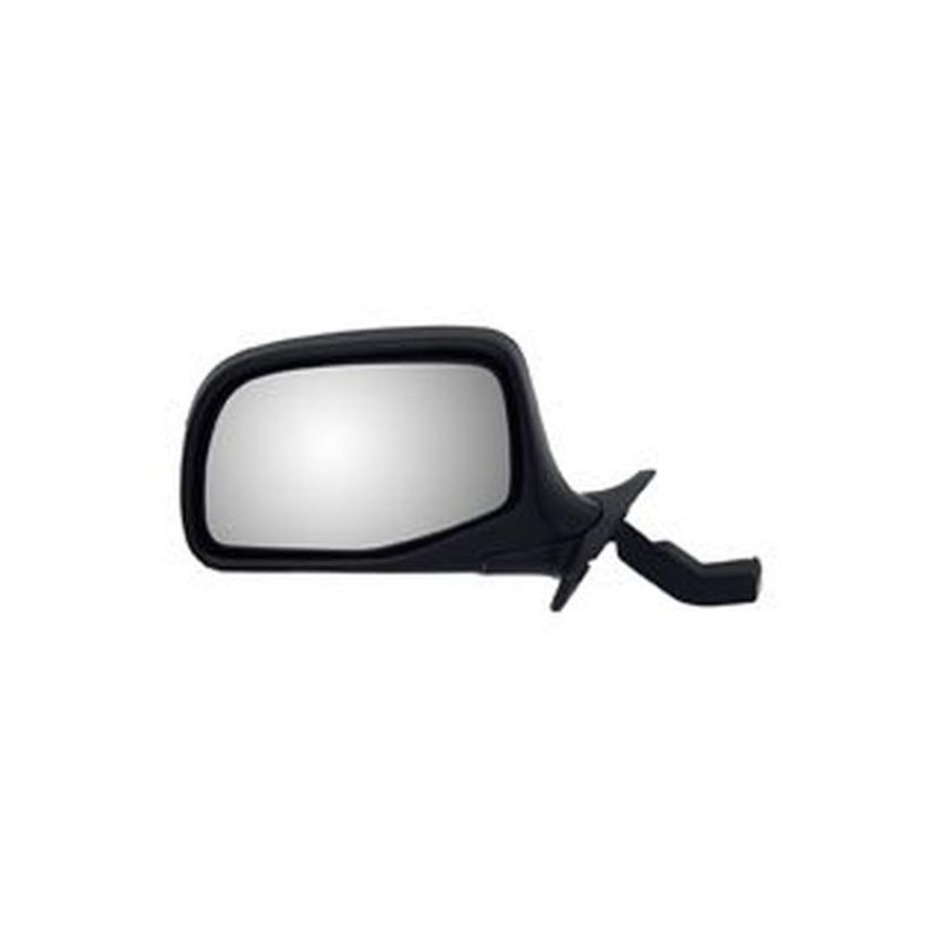 DORMAN 955-227 Side View Mirror - Left , Manual, Paddle Design, Black and Chrome