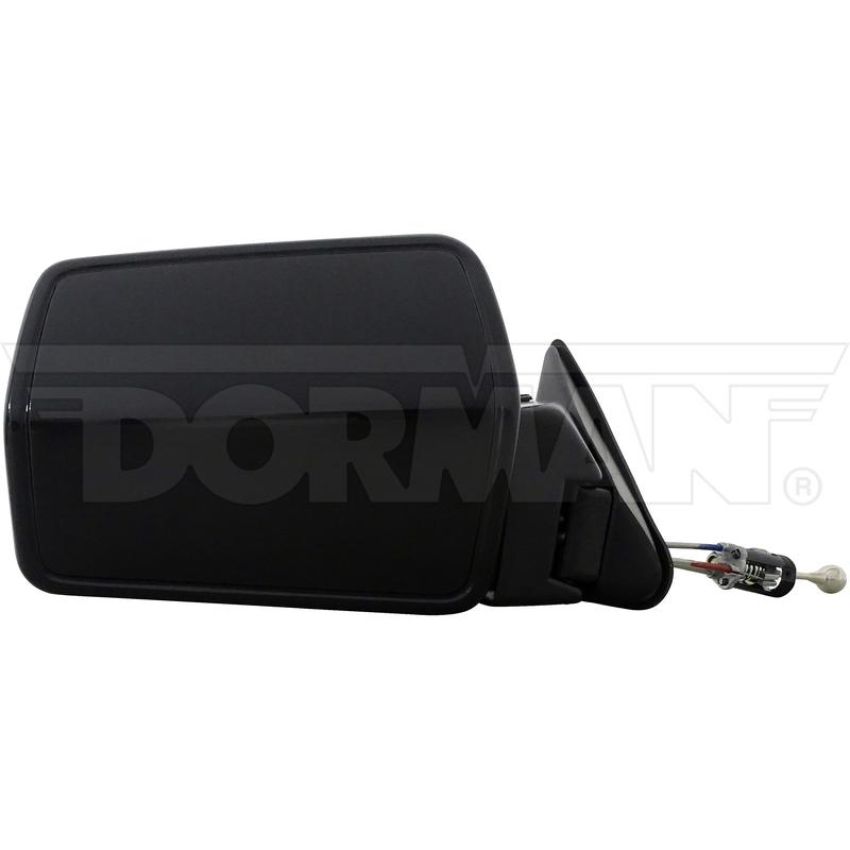 DORMAN 955-237 Side View Mirror - Right, Manual Remote, Black