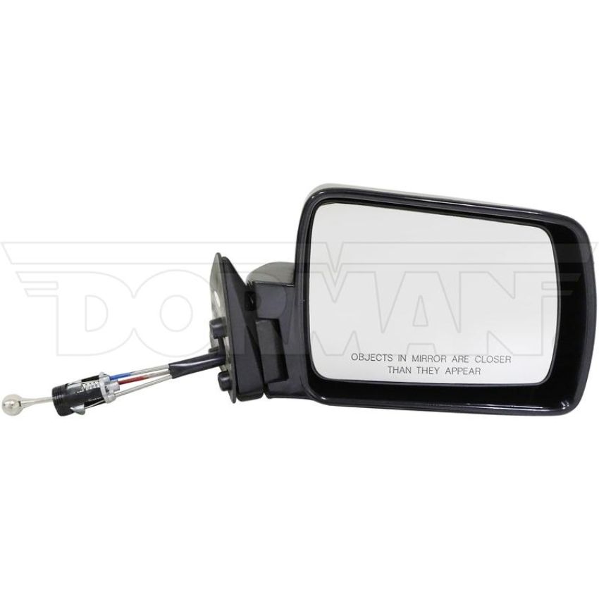 DORMAN 955-237 Side View Mirror - Right, Manual Remote, Black