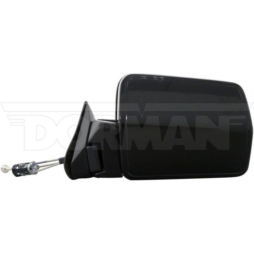 DORMAN 955-238 Side View Mirror - Left, Manual Remote, Black