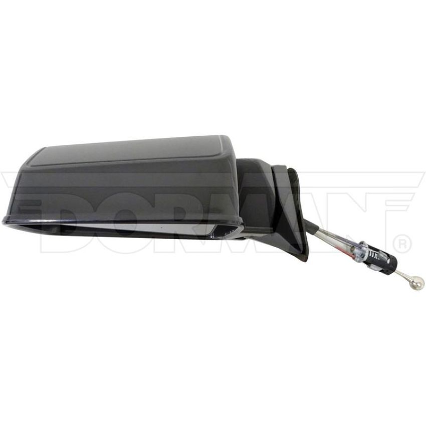 DORMAN 955-238 Side View Mirror - Left, Manual Remote, Black