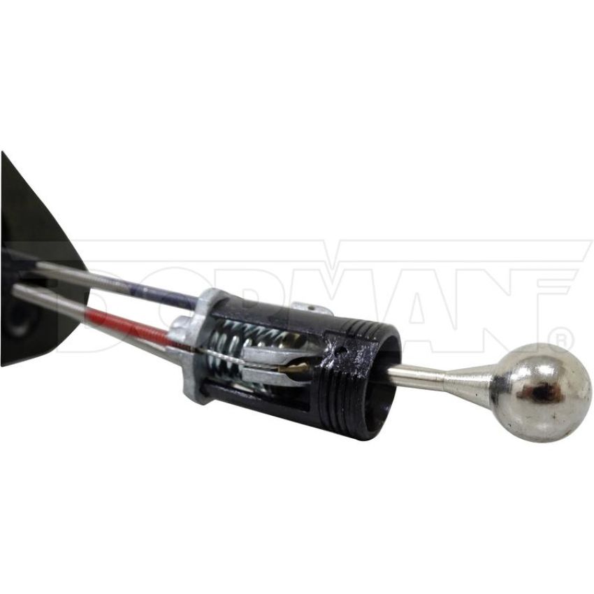 DORMAN 955-238 Side View Mirror - Left, Manual Remote, Black