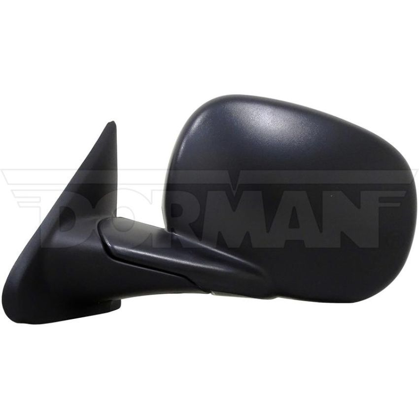 DORMAN 955-255 Side View Mirror - Left, Manual, Black, Textured