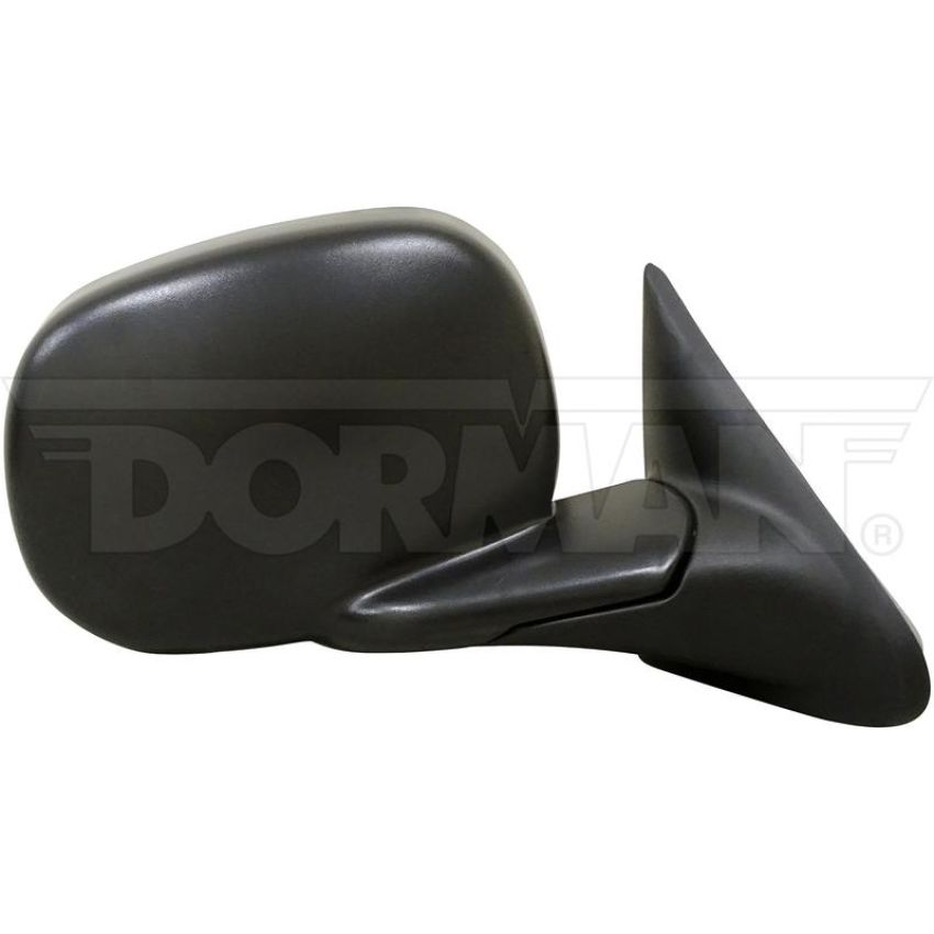 DORMAN 955-256 Side View Mirror - Right, Manual, Black, Textured