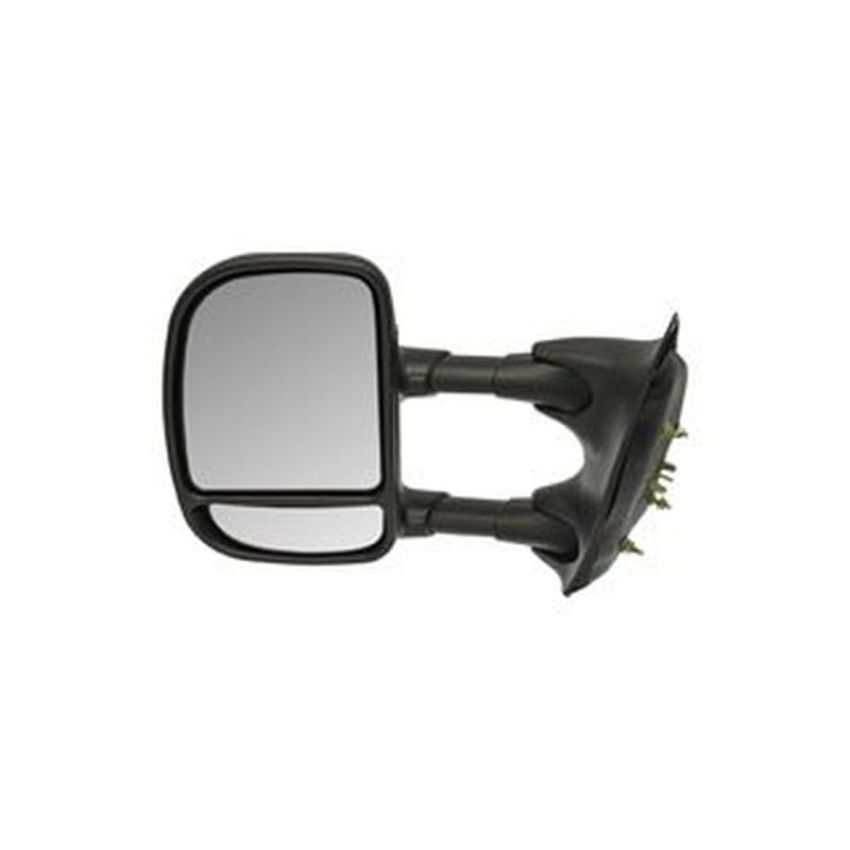 DORMAN 955-361 Side View Mirror - Left, Manual, Telescopic, Black