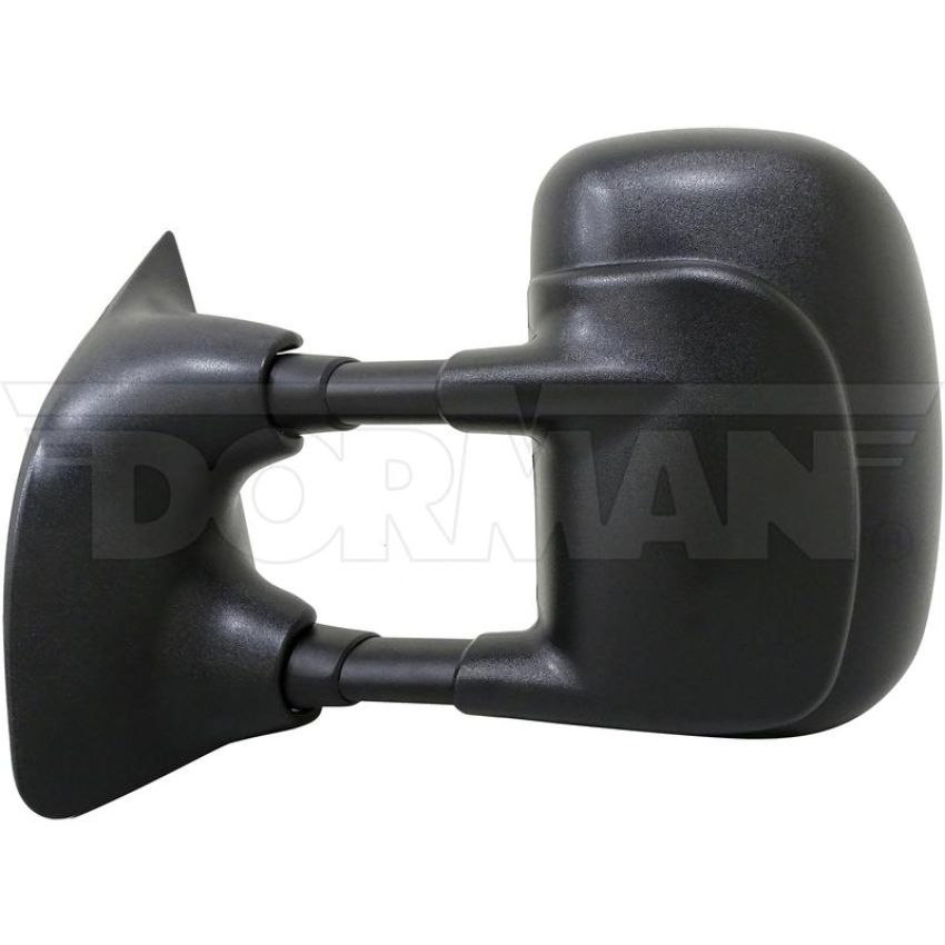 DORMAN 955-363 Side View Mirror - Left, Power, Telescopic, Black, Round Plug