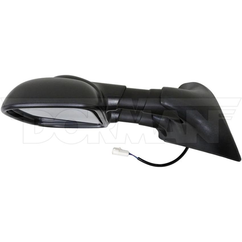 DORMAN 955-363 Side View Mirror - Left, Power, Telescopic, Black, Round Plug