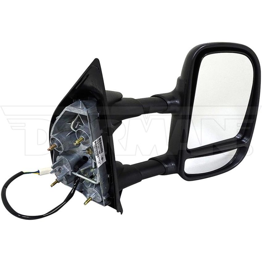 DORMAN 955-364 Side View Mirror - Right, Power, Telescopic, Black