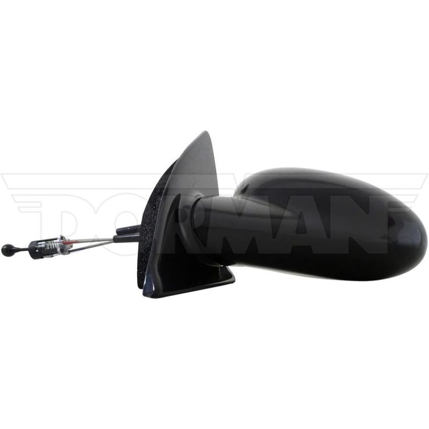 DORMAN 955-401 Side View Mirror - Left, Manual Remote Black