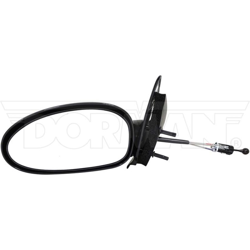 DORMAN 955-401 Side View Mirror - Left, Manual Remote Black