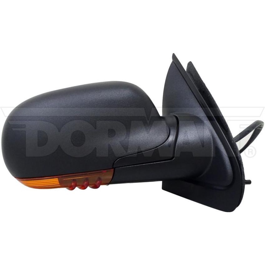 DORMAN 955-825 Side View Mirror Right Power, Manual Folding, with Amber Lens