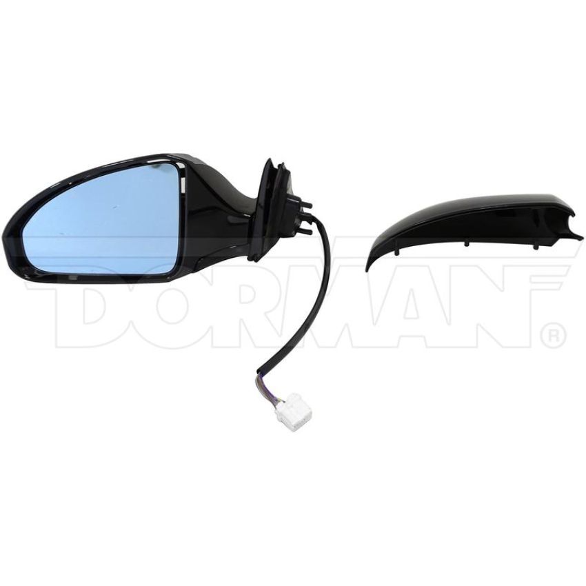 DORMAN 955-886 Side View Mirror Left Power, without Memory, Foldaway; Black