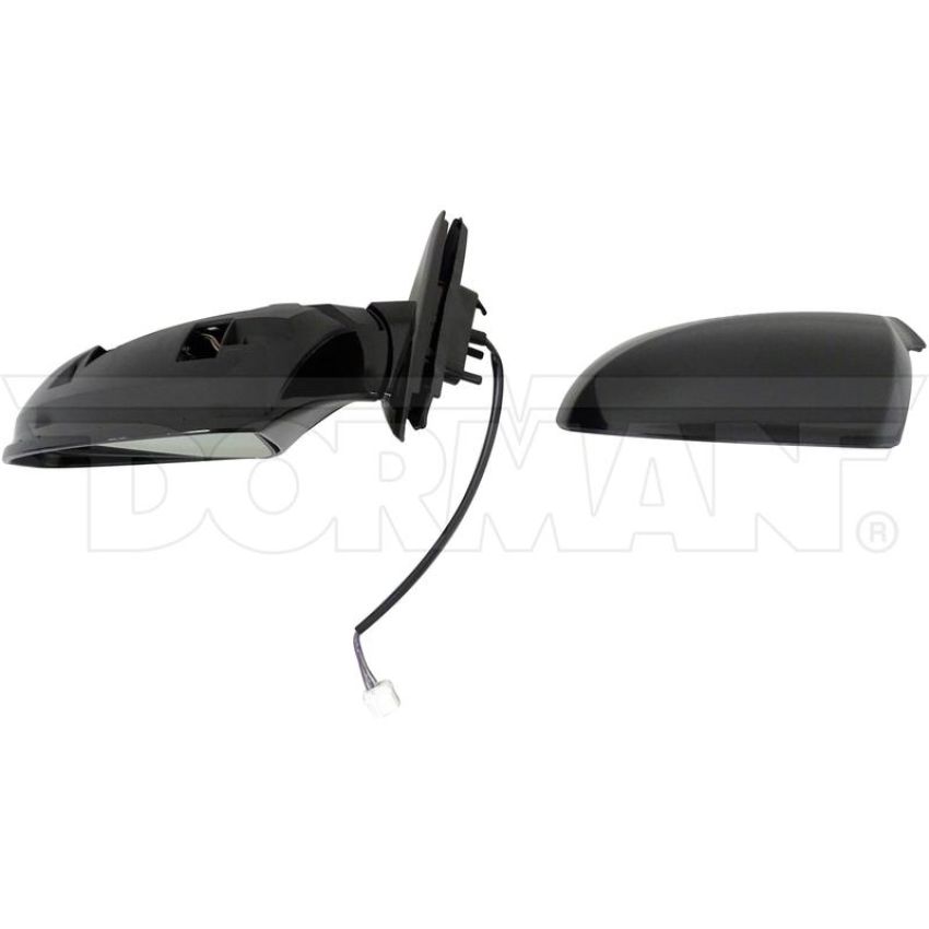 DORMAN 955-886 Side View Mirror Left Power, without Memory, Foldaway; Black