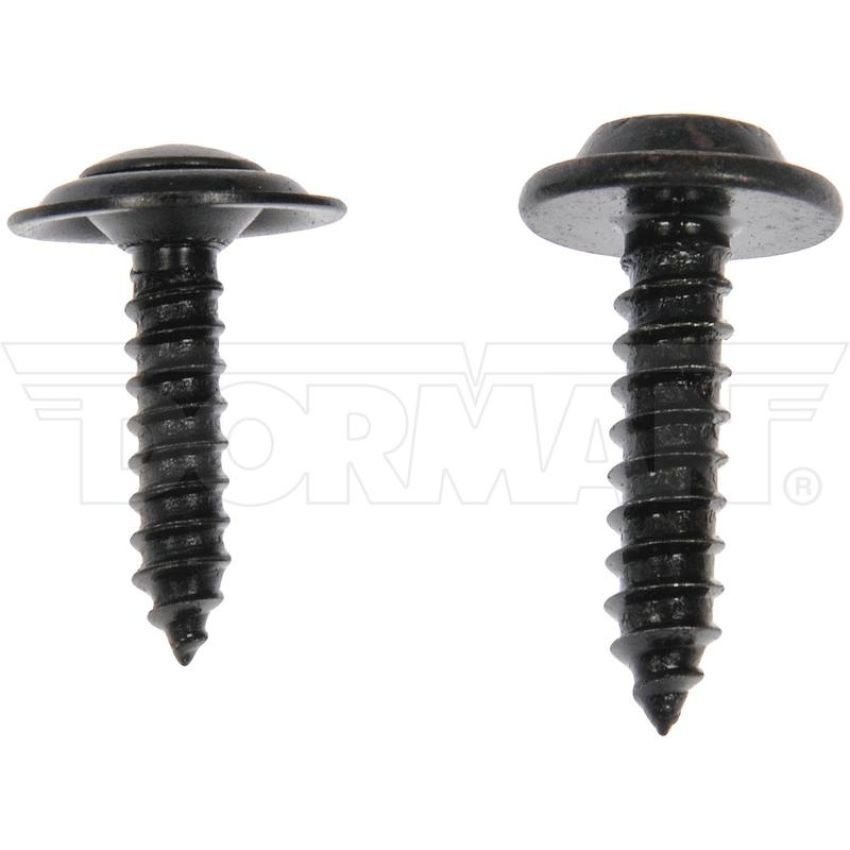 DORMAN 961-021D Trim Screw Assortment - Black - No.8, No.10
