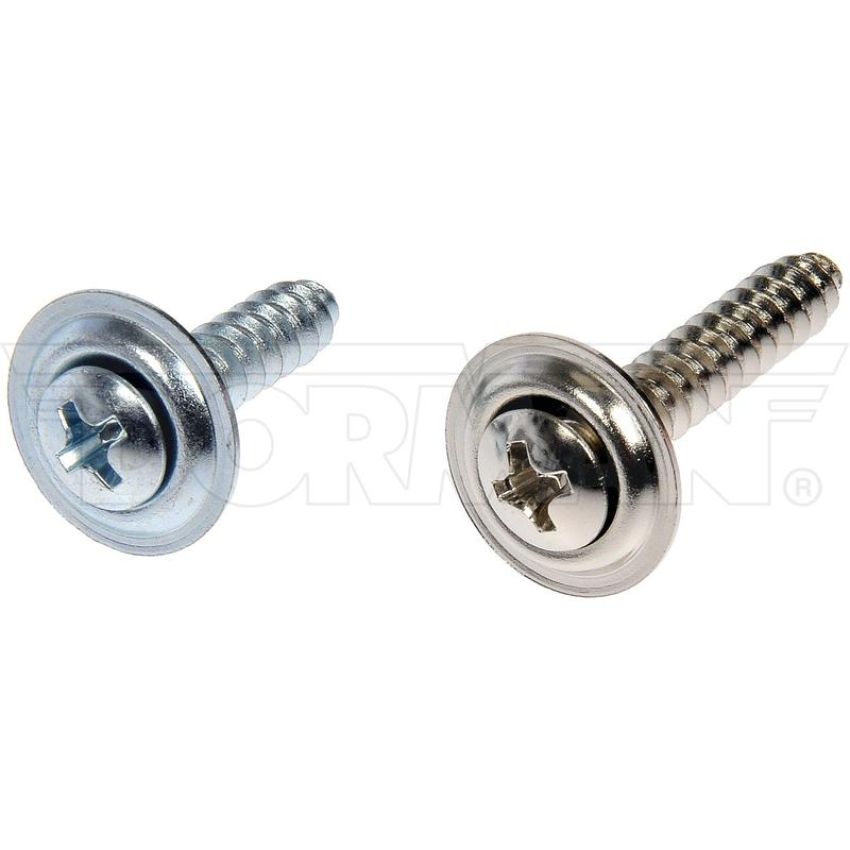 DORMAN 961-022D Trim Screw Assortment - Chrome - No.8