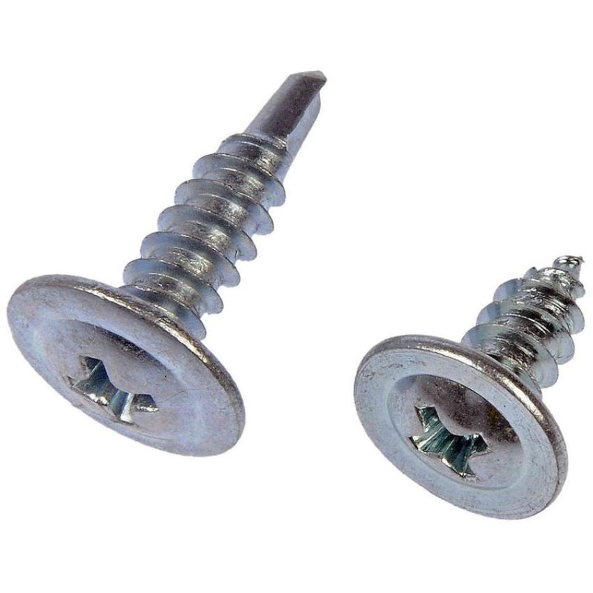 DORMAN 961-130 Wheel Well Molding Screw - No. 8 X 3/8,5/8 In.