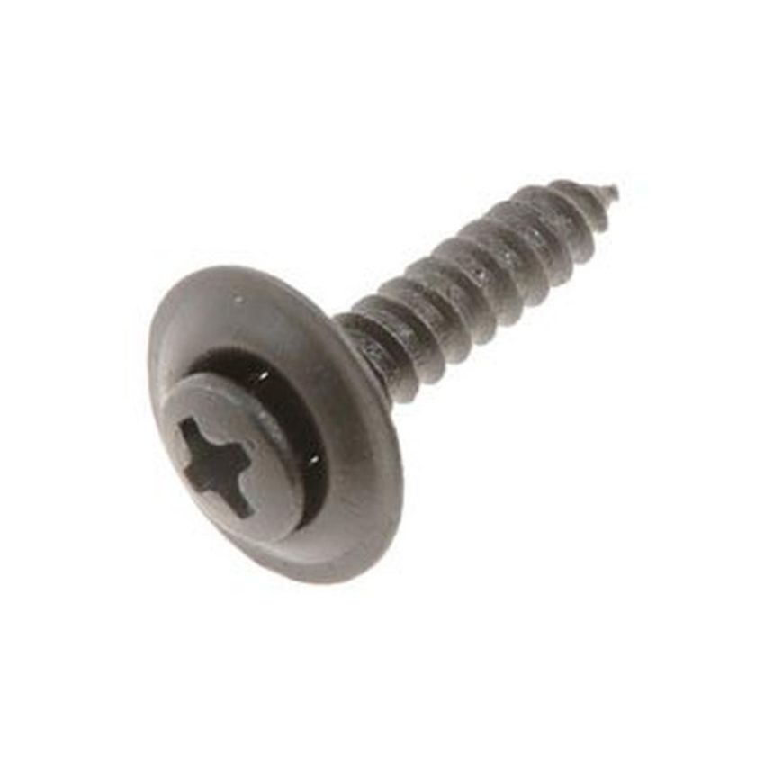 DORMAN 961-201 Trim Screw - Black Sems Head - No. 10 x 1 In.