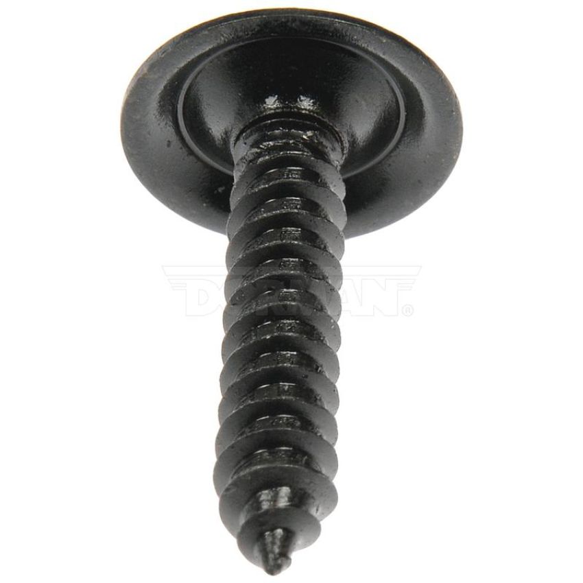 DORMAN 961-201D Trim Screw - Black - No.10-16 X 1 In.