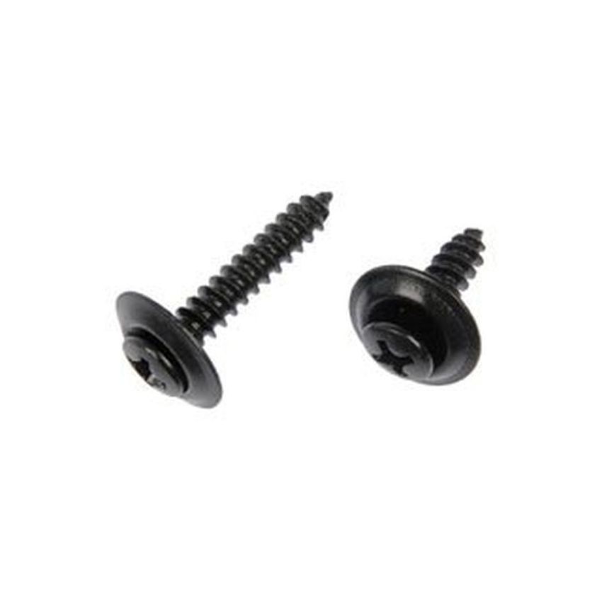 DORMAN 961-205 Trim Screw - Black - No. 8 x 5/8 In., 1 In.