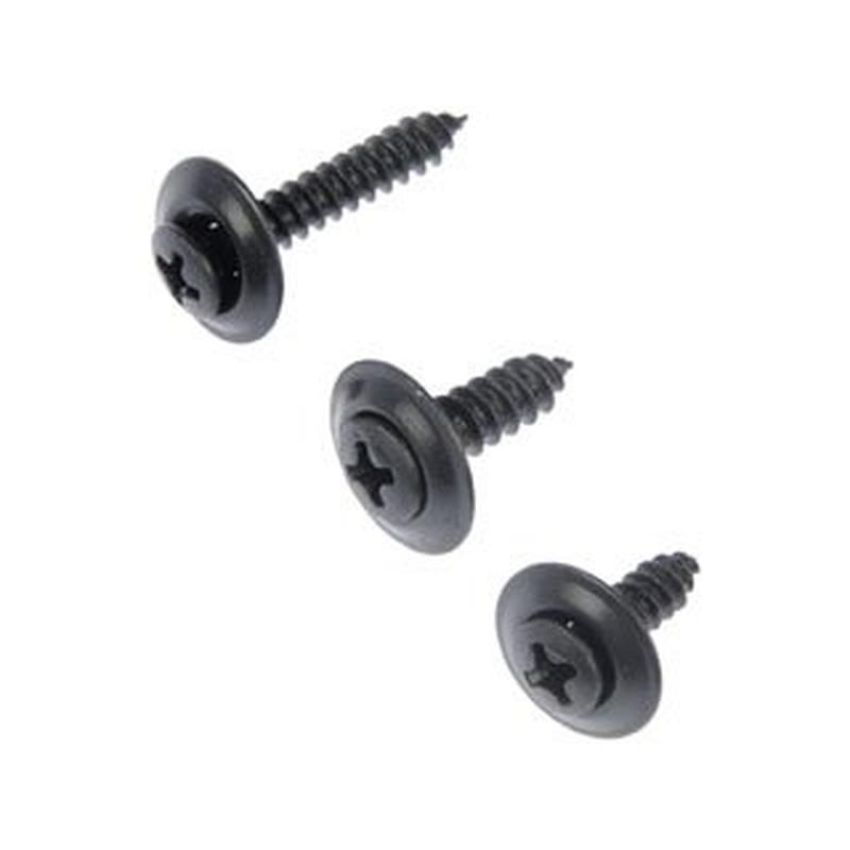 DORMAN 961-215 Trim Screw - Black - No. 8 , No. 10 - Assortment