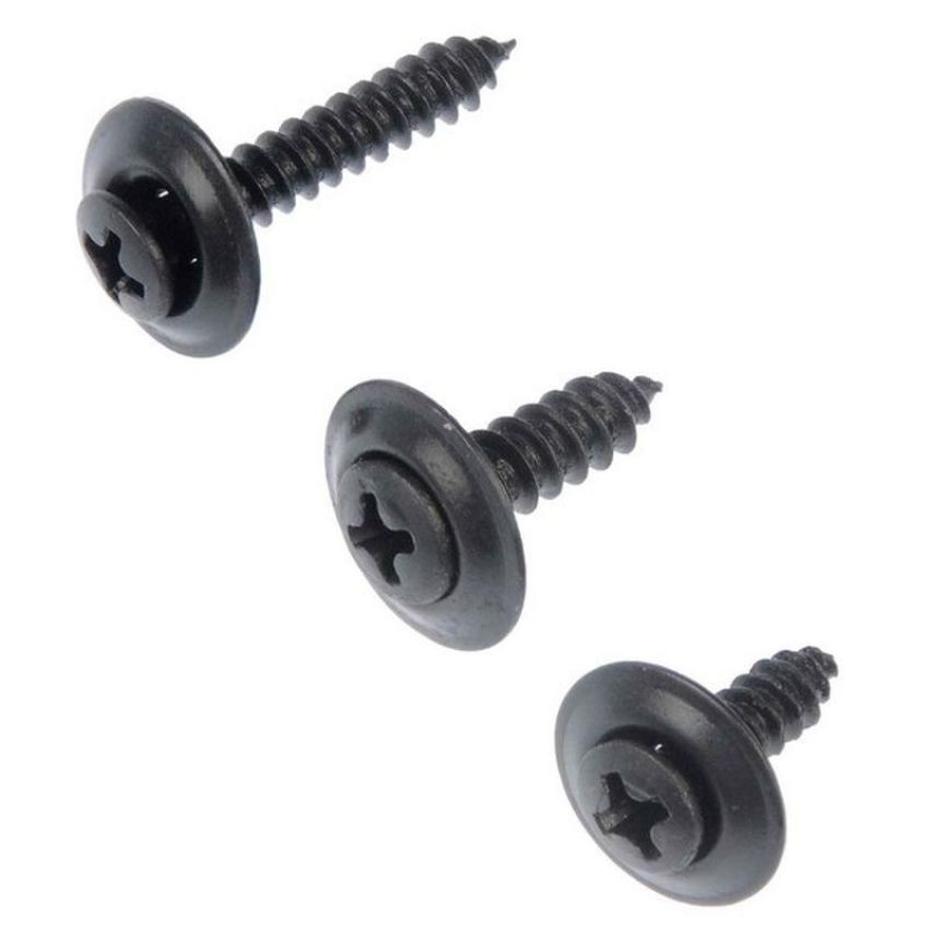 DORMAN 961-215 Trim Screw - Black - No. 8 , No. 10 - Assortment