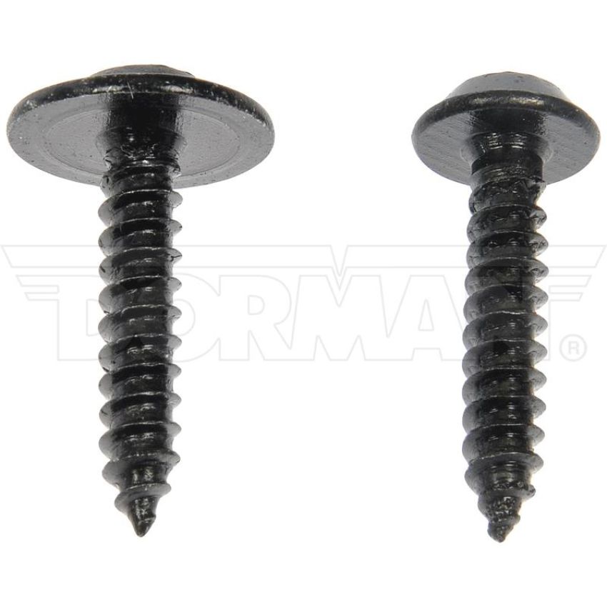 DORMAN 961-220D Trim Screw Assortment - Black - No.8, M4.2