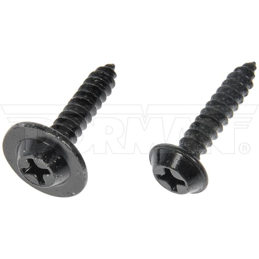 DORMAN 961-220D Trim Screw Assortment - Black - No.8, M4.2