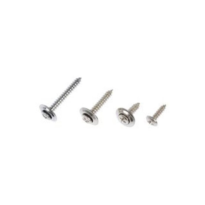 DORMAN 961-225 Trim Screw - Chrome - No. 8 - Assortment-3/4,1,5/8,1-1/4 In.