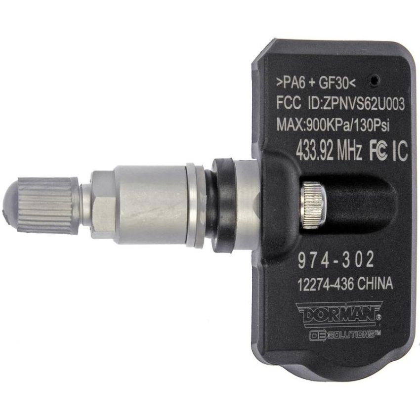 DORMAN 974-302 Dorman MULTi-FIT (433) Programmable Tire Pressure Monitoring System Sensor
