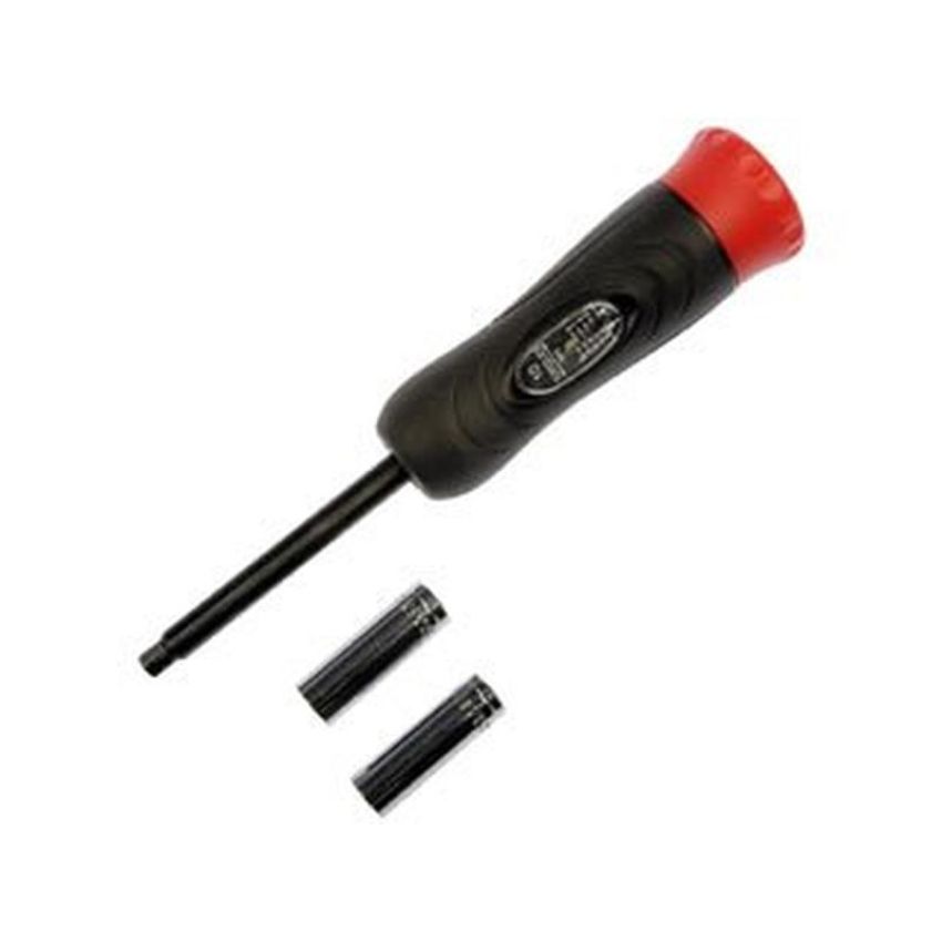 DORMAN 974-502 1/4 In. Adjustable Torque Driver w/11 and 12 mm Sockets, 6 Bits, Adaptor in Case