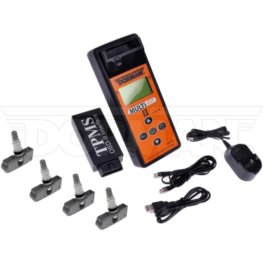DORMAN 974-715 Multi-Fit Kit -1 Tool II (974-505) & 4 Dual Freq (315 & 433) Sensors (974-304)