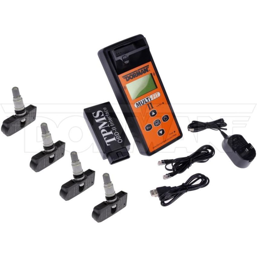 DORMAN 974-733 Multi-Fit Kit - 1 Tool II (PN 974-505) and 4 (433) Sensors (PN 974-302)