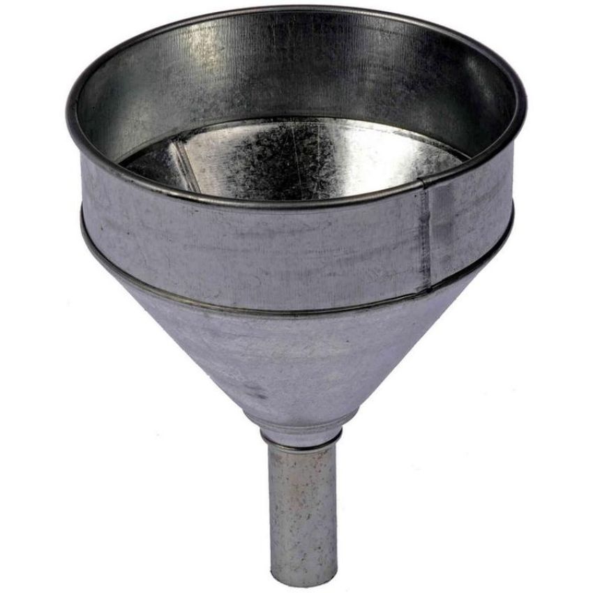 DORMAN 9-802 2 Quart 6-1/4 In. Diameter Galvanized Steel Funnel