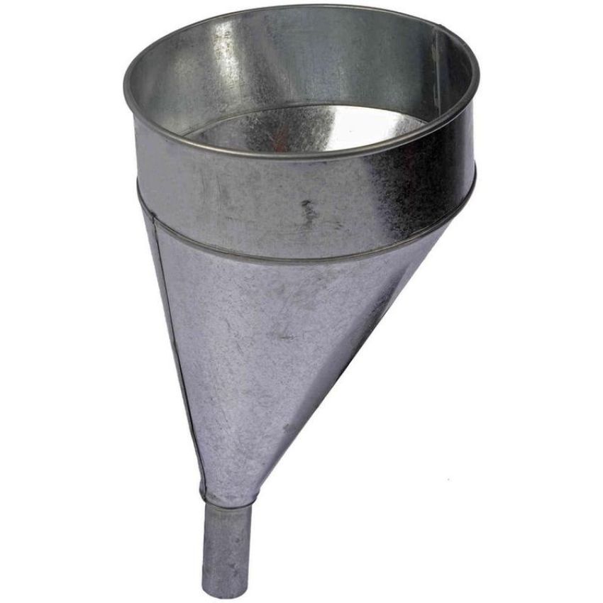 DORMAN 9-804 5 Quart 8-1/2 In. Diameter Galvanized Steel Funnel