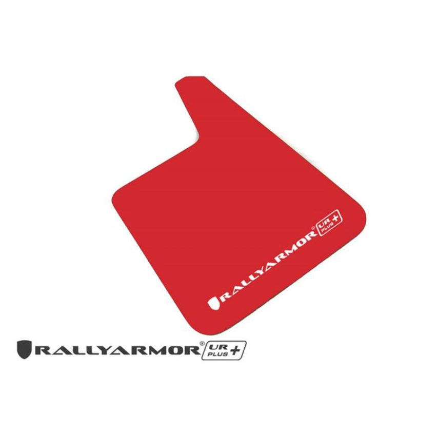 Rally Armor MF20-URP-BLK/RD Black Mud Flap/Red Logo